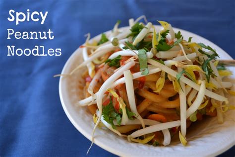 10 easy and healthy noodle recipes for kids. Spicy Peanut Noodles Vegan Recipe - The Greenbacks Gal