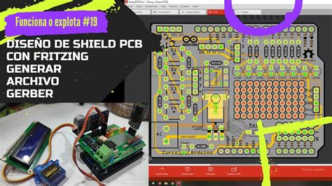 ⚡ Diseña Tu Shield Pcb De Entrenamiento Para Arduino Con Fritzing