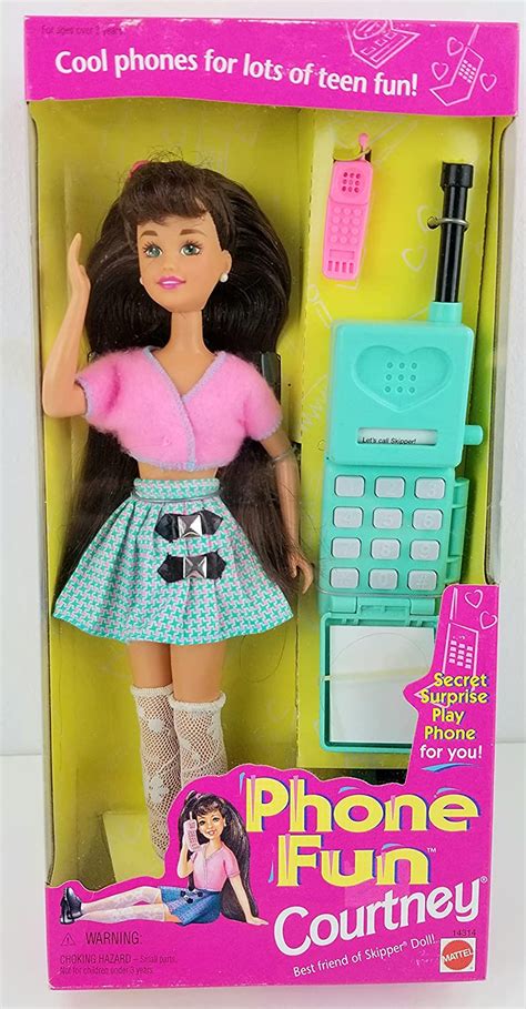 Barbie Phone Fun Courtney Doll Friend Of Skipper 1995 Toys And Games