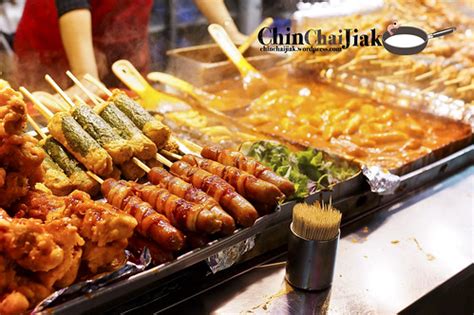 Where to eat korean fried chicken in san jose? Popular Street Food at Myeongdong Seoul | Chin Chai Jiak