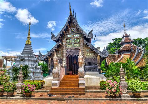 Hd Wallpaper Thailand Temple Chiang Mai Wallpaper Flare