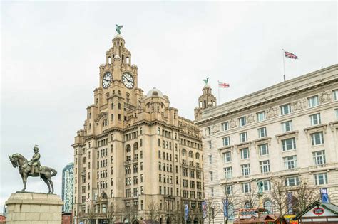 Royal Liver Building In Liverpool England Europe Stock Photo