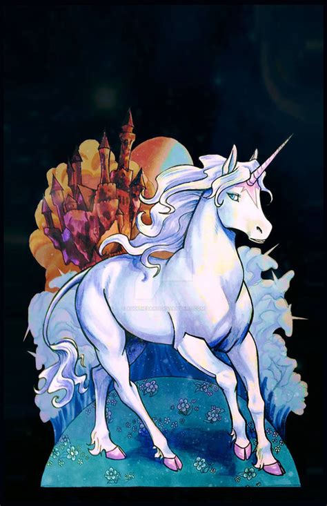 The Last Unicorn By Auditiesart On Deviantart