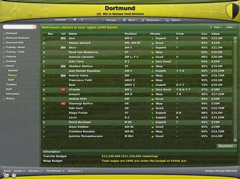 Football Manager 2007 Screenshots Gamewatcher