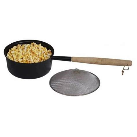 Gardeco Popcorn Pan With Long Handle Uk