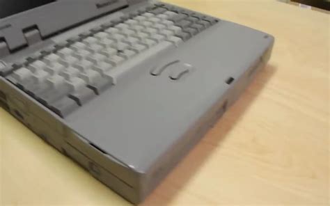 东芝tecra 510cdt 老式windows 95笔记本电脑 科技视频 搜狐视频