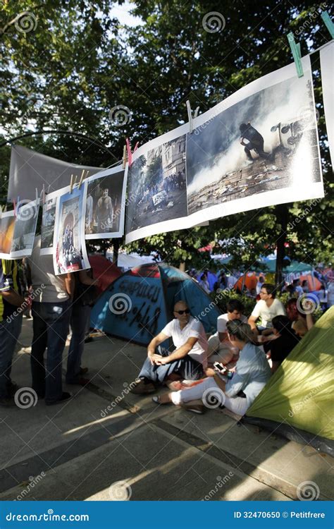 Gezi Park Protests In Istanbul Editorial Image Image Of Tree