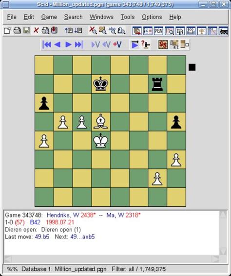 Scid Manage Databases With Millions Of Chess Games Linuxlinks