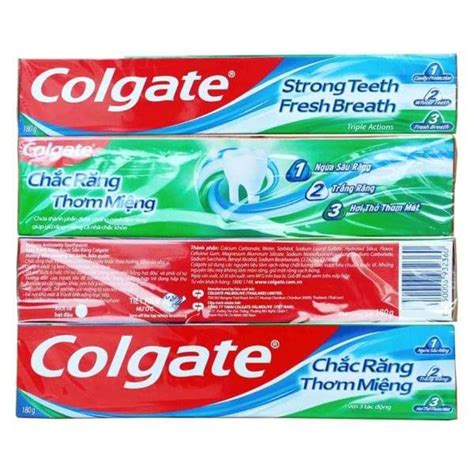 Colgate Toothpaste Strong Teeth Fresh Breath Tube 180 X 36 Colgate