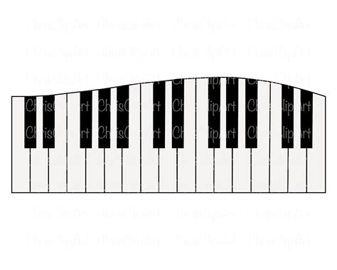 Piano Keys Svg Piano Keys Png Piano Keys Clipart Piano Svg Etsy Australia