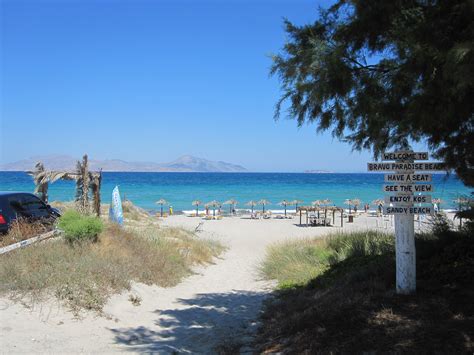 Paradise Beach Near Mastiachi And Gaia Villache On Kos Greece Photo From Tam Tam Beach In Kos