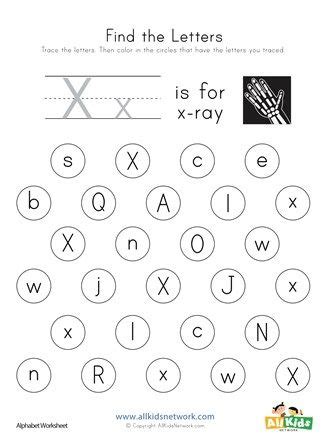 preschool letter x worksheets letter x worksheets x