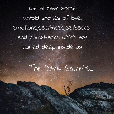 Real Life Quotes And Sayings The Dark Secrets