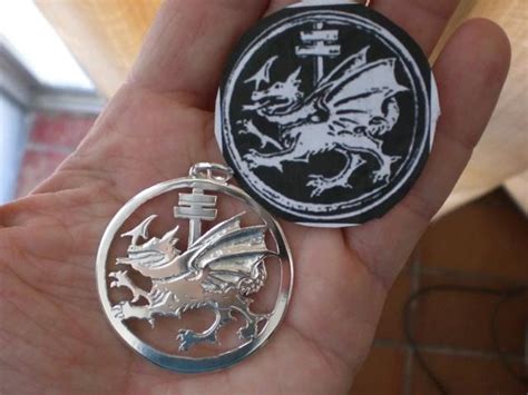 Vlad Draculas Order Of The Dragon Handmade Pendant Sterling Silver