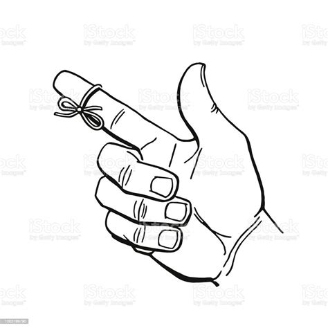 String Tied On Finger To Remember Stock Illustration Download Image