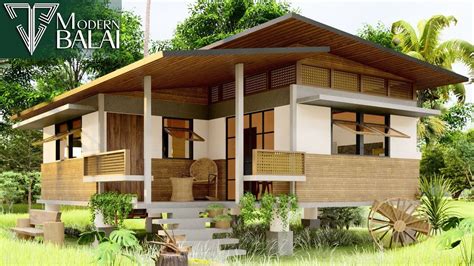 Modern Bahay Kubo Small House Design 9x5 Meters Modern Balai