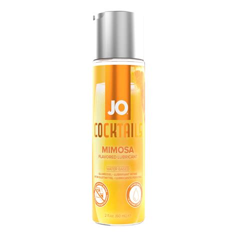 Jo Beverage Mimosa Water Based Flavored Lubricant 2oz Sex Toy Hotmovies