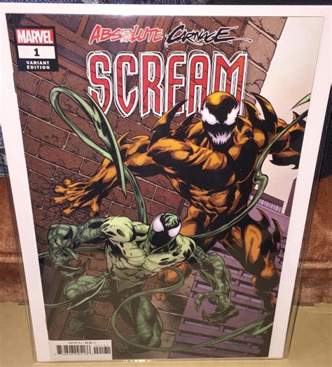 Absolute Carnage Scream 1 Variant 2 On Mercari Marvel Marvel Comics