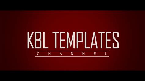 Marvel Intro Template Kbl Templates Version 1080p