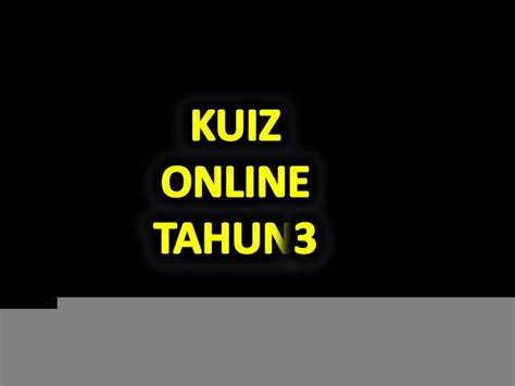 Koleksi Kuiz Online Sk Tahun Sumber Pendidikan
