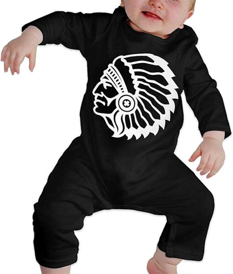 Native American Indian Head Baby Boys Romper Jumpsuit