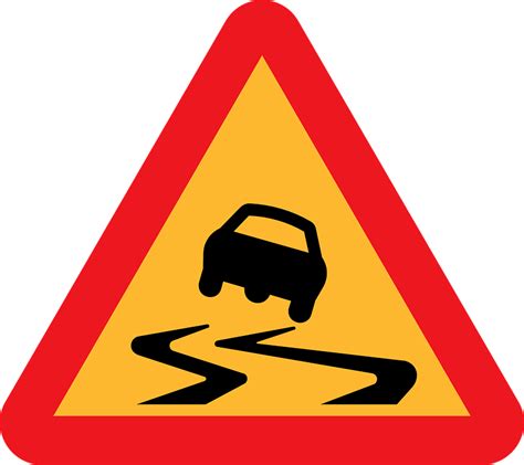 Warning Road Sign Roadsign Caution · Free Vector Graphic On Pixabay