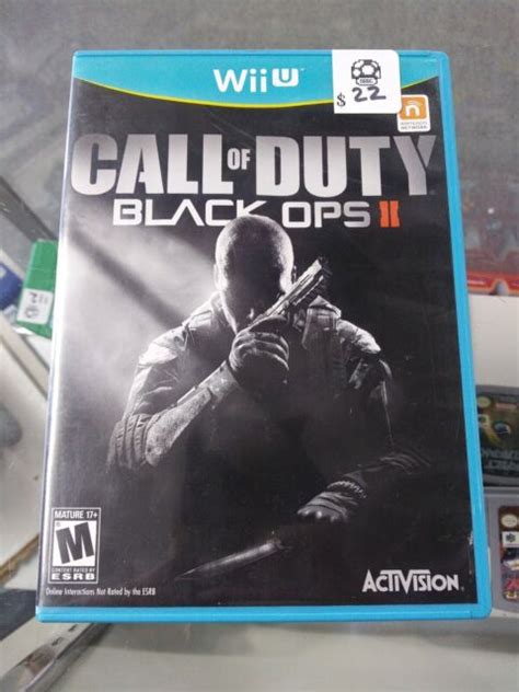 Call Of Duty Black Ops Ii Nintendo Wii U 2012 For Sale Online Ebay