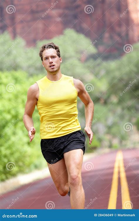 Sport Running Fitness Man Stock Image Image Of Marathon Jogger