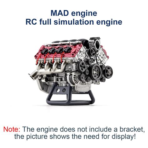Mua Loads Mad Mini V8 Engine Model Diy Assembly Motor Model Kit Rc