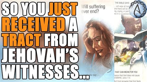 What IS This Jehovah's Witness Tract? - YouTube