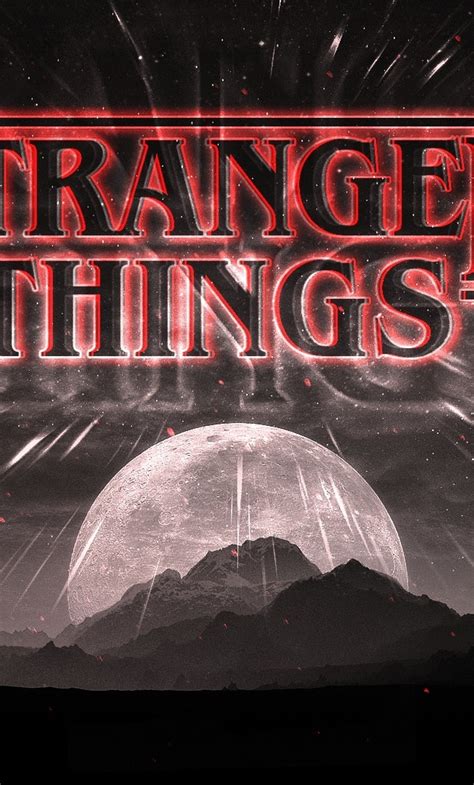 Stranger Things Dark Logo Full Hd Wallpaper