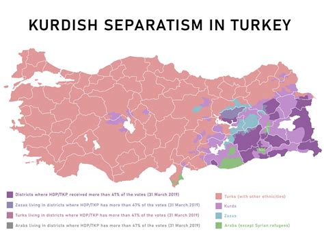 A Comparison Of The Kurdish Population And Votes Of The Separatist Party Rmapporn