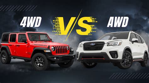 Awd Vs 4wd Whats The Difference And Which Is Better