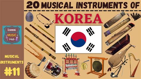 20 musical instruments of korea lesson 11 learning music hub musical instruments youtube