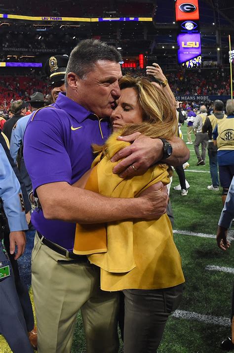 Usatoday Lsu Football Coach Ed Orgeron Files For Divorce From His Wife Of 23 Years Kelly