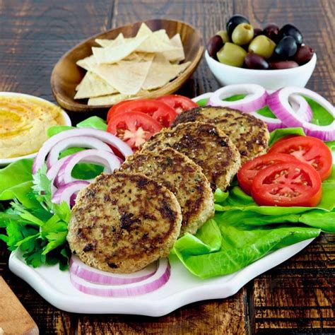 Mediterranean Turkey Burgers Lean And Healthy With Herbs And Spices
