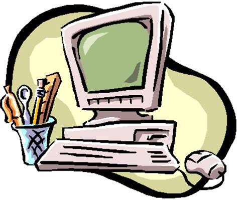 Download High Quality Technology Clipart Computer Transparent Png