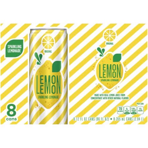 Lemon Lemon Sparkling Lemonade 8 Cans 12 Fl Oz Pick ‘n Save