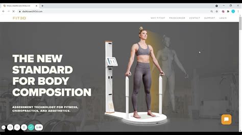 Overview Of A Fit3d Body Scan Youtube