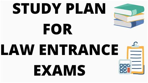 Study Plan For Law Entrance Exams Law Entrance Preparation20232024