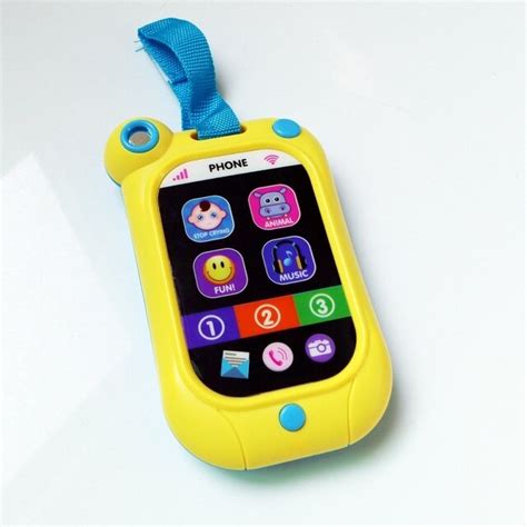 Kids Phone Childrens Educational Simulation Music Mobile Toy Phone For