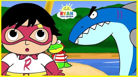 Ryan shrinks in bugs world| cartoon ryan cartoon toys. Ryan Pirate Adventure with Shark Cartoon Animation for Children! | Ryan ToysReview動画