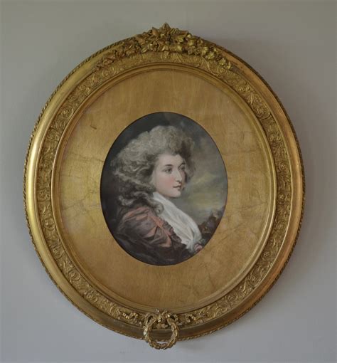Portrait Of An 18th Century Lady C1910 Pastel 621560