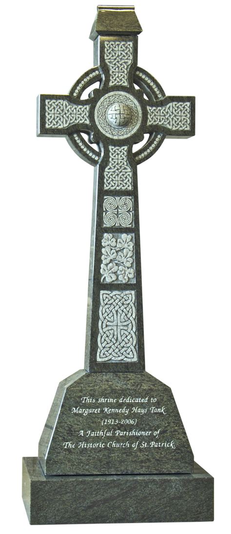 Celtic Crosses 3 Celtic Cross Headstones For Cemeteries — High Cross