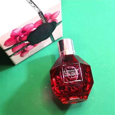 Authentic Viktor And Rolf Mini Flowerbomb Ruby Orchid Perfume Edp 7ml