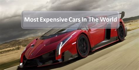 10 Most Expensive Cars In The World 2023 Edudwar