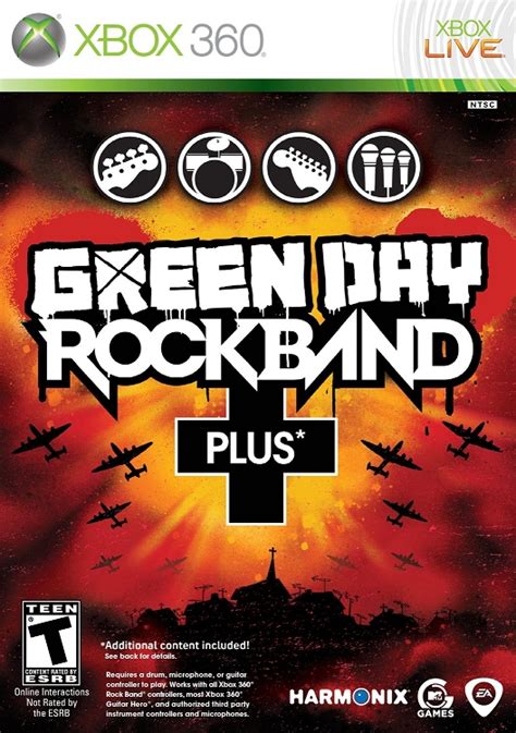 X360 Green Day Rock Band Plus Xbox 360 Game