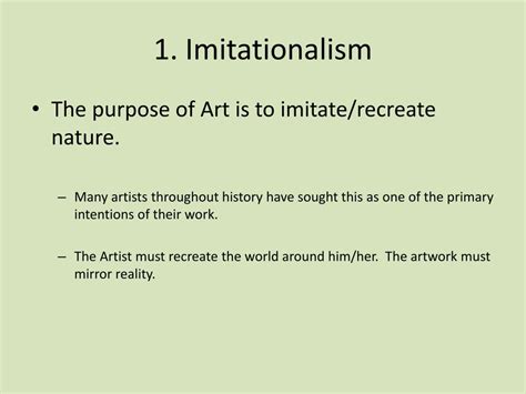 Ppt Imitationalsim Emotionalism Formalism Powerpoint Presentation
