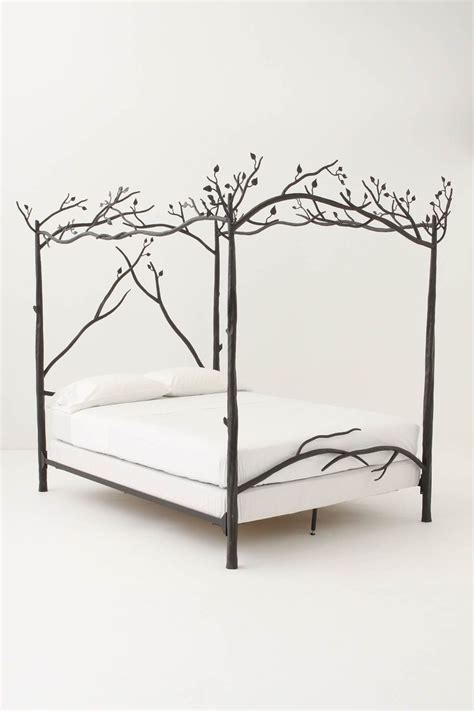 Because the canopy beds used in medieval england and europe have their origins in an entirely different domestic situation. Forest Canopy Bed - Anthropologie.com | Home Sweet Home ...