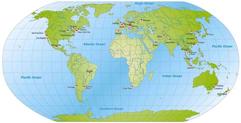 Carte Ville Du Monde Quels Sont Les Pays Sur La Carte Du Monde Virtuelle Carte Du Monde Pays